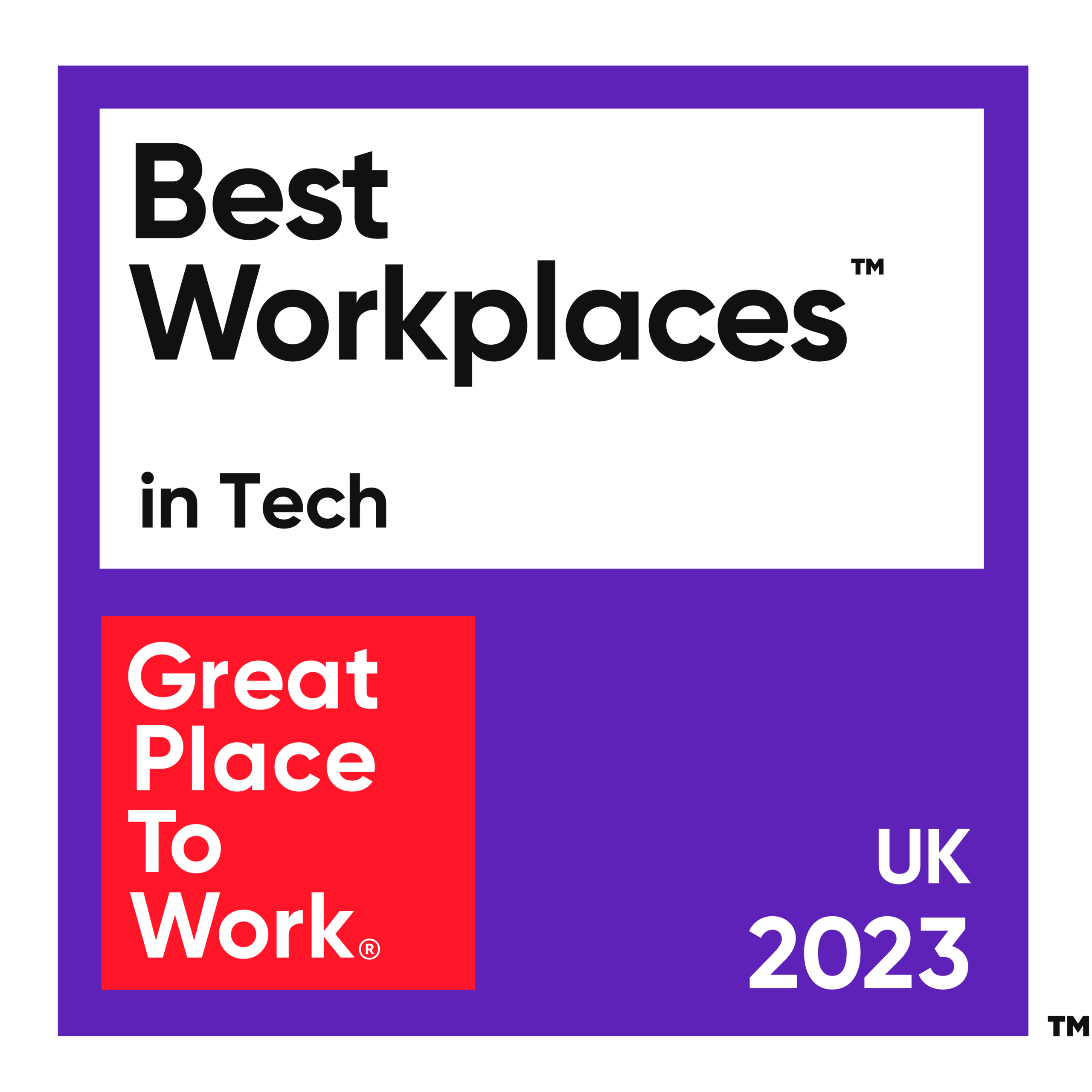 Great place to work in tech, 2023